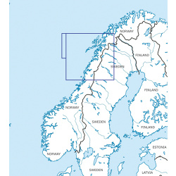 Norvège Centre Nord VFR Carte OACI