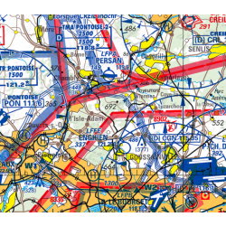 Flight Planner / Sky-Map - ICAO Karten Frankreich