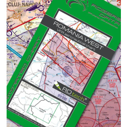 Roumanie Ouest VFR Carte OACI