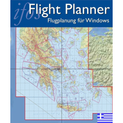 Flight Planner / Sky-Map - GAM VFR-Karte Griechenland,...