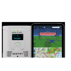 ForeFlight Sentry Plus ADS-B Receiver mit GPS CO Warner AHRS Radar