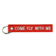 Porte-clefs "Come Fly With Me"