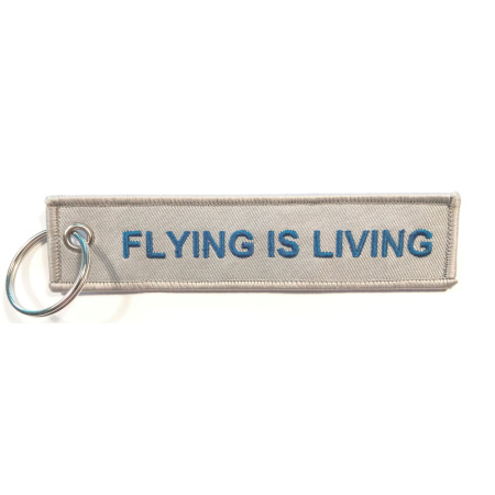 Schlüsselanhänger Flying Is Living