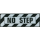 No Step Plakette, Aufkleber