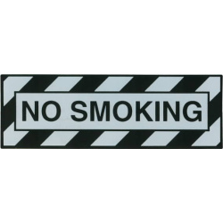 No Smoking Plaquette autocollant