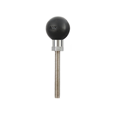 RAM 1/4-20 x 2 1/4 Threaded Stud with 1 Ball