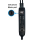 UFQ P28 Passive Aviation Headset Dual Plug