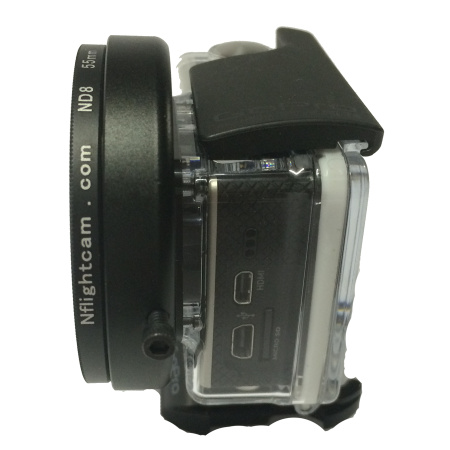 Nflightcam External Propeller Filter for GoPro Hero 3-4