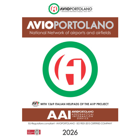 Avioportolano Italie guide VFR édition anglaise