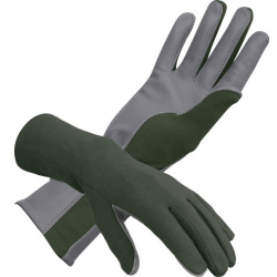 Nomex Piloten Handschuhe Grün XL