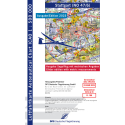 Stuttgart ICAO Glider Chart 2023