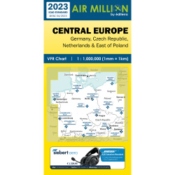 Deutschland Air Million Karte VFR 2023