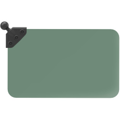 RAM Dark Green Sun Visor with 1” Ball: 50% Tint