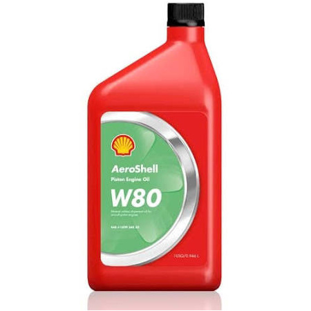 AeroShell Oil W80 Flugmotorenöl 1 Quart