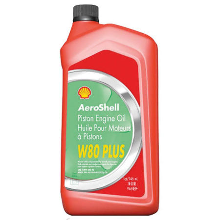AeroShell Oil W80 Plus Flugmotorenöl 1 Quart