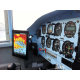 MyGoFlight Flex Bolted Quick Release Mount Cockpit
