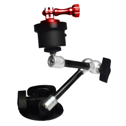 mygoflight GoPro / Garmin VIRB Flex suction cup mount
