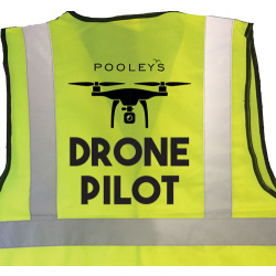 Gilet Hi-Viz pour opérateurs de drones/UAV S