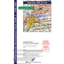 Deutschland München ICAO Karte VFR