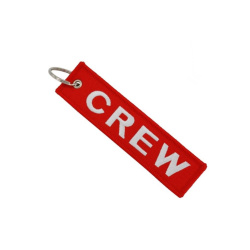 Schlüsselanhänger Crew rot