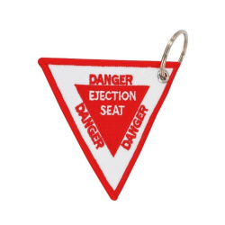 Keychain"Danger, Ejection Seat"