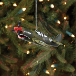 P-40 Flying Tigers Christmas Ornament