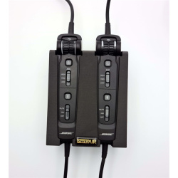 Twin Mounting for Modul Boxes Bose A30 Aviation Headsets