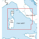 Italien West, Sardinien, Korsika VFR Karte Rogers Data 2024