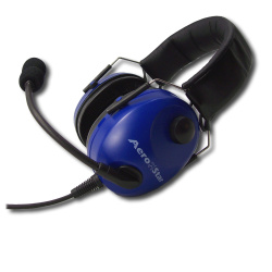 Aerostar Comfort Aviation Headset Blue
