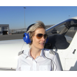 Aerostar Comfort Aviation Headset Blue
