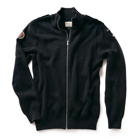 Canada Field Patch Cardigin Navy Blue S