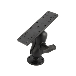 RAM 1.5 Ball Mount with Short Double Socket Arm, 6.25 X 2...