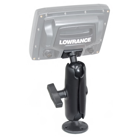 RAM 1.5 Ball Marine Electronic RUGGED USE Composite Mount for Lowrance Elite-5 & Mark-5 Series Fishfinders - See more at: http://www.rammount.com/part/RAP-101U-LO11#sthash.Y7nazSDK.dpuf