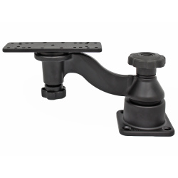 RAM Mount Single 6" Swing Arm with 6.25" X 2" Rectangle Base and Horizontal Mounting Base - See more at: http://www.rammount.com/part/RAM-109HU#sthash.T9O2ACzz.dpuf