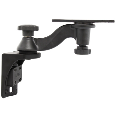 RAM Single 6 Swing Arm with 6.25 X 2 Rectangle Base and Vertical Mounting Base - See more at: http://www.rammount.com/part/RAM-109VU#sthash.tRqar2WT.dpuf