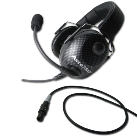 Headset AeroStar sport black LEMO