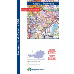 Austria Visual 500 Chart VFR 2025