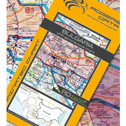 Bulgarie VFR Carte OACI 2025