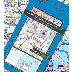 England Nord VFR Karte Rogers Data 2025