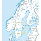 Sweden Center South VFR ICAO Chart Rogers Data 2025