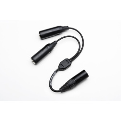 Headset Adapter Dual Plug to XLR-5 Airbus