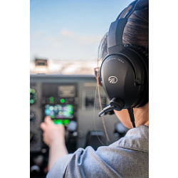 Lightspeed Zulu 4 ANR Aviation Headset GA Doppelstecker
