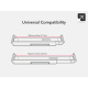 Kniebrett Cumoli Tablet Universal Schwarz