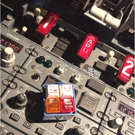 Cockpit Sound Schlüsselanhänger B737