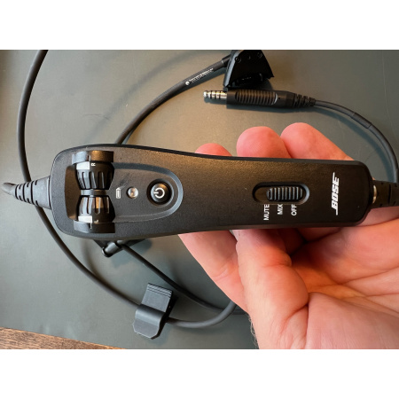 Im Kundenauftrag: Bose A20 Cable Assembly NO Bluetooth - Straight Cord for MILITARY 5-ohm mic