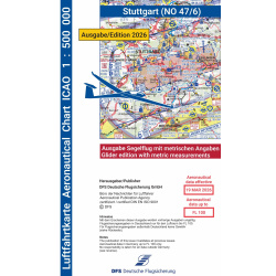 Stuttgart ICAO Glider Chart 2026
