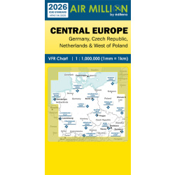 Carte VFR Allemagne Air Million 2026