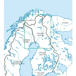 Finlande Nord VFR ICAO Chart Rogers Data 2026
