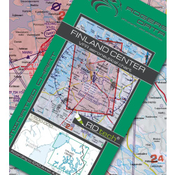 Finlande Centre VFR Carte OACI 2026