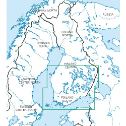 Finlande South VFR ICAO Chart Rogers Data 2026